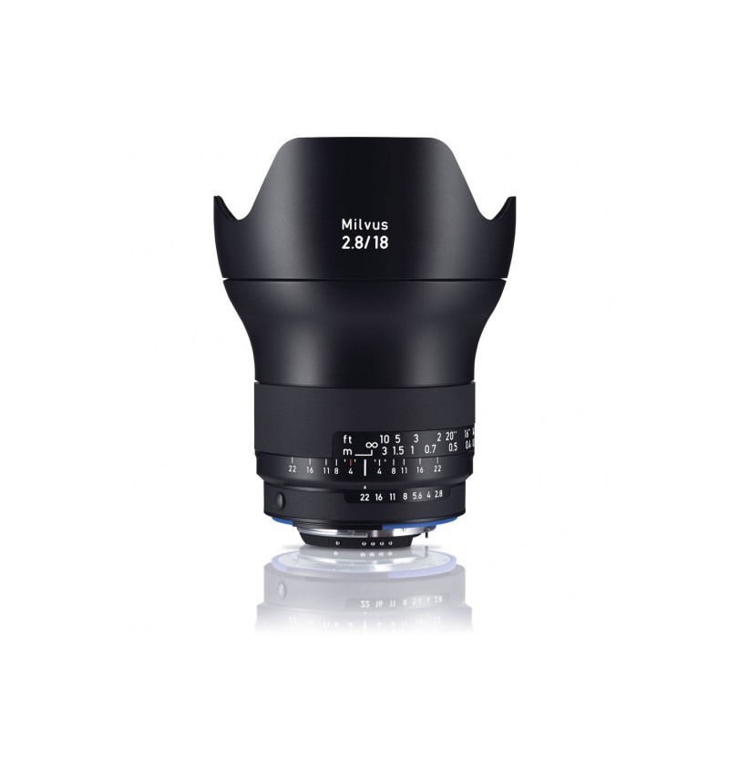 Zeiss Milvus 18mm F2.8 ZF.2-Mount